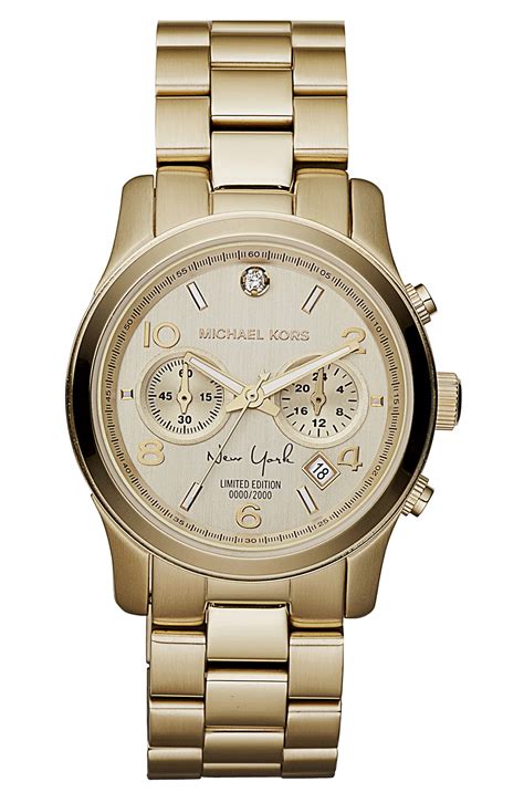 michael kors watch new york limited edition